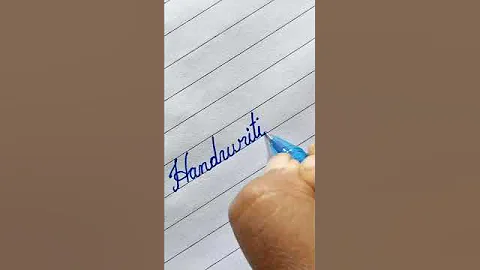 Handwriting #shorts #calligraphy #cursive