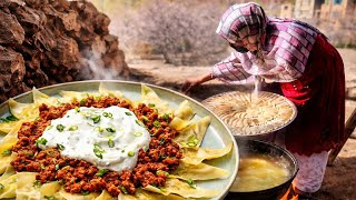 How to Cook Simple Traditional Afghan Ashak in 15 Minutes  