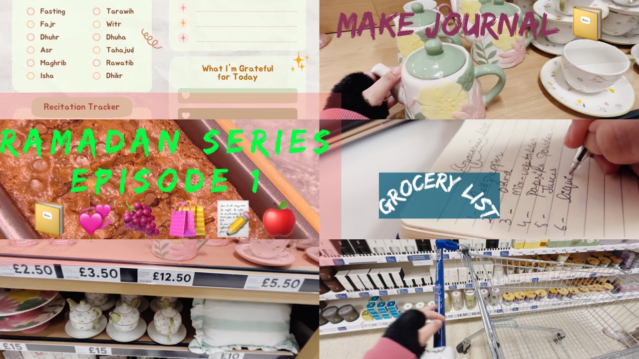 RAMADAN 2025 SERIES 💞 || EPISODE ONE 📔🛍️|| VLOG 41 📝 - YouTube