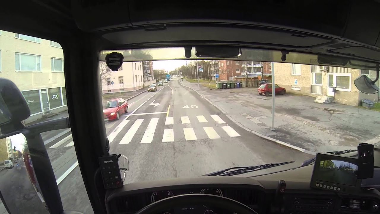 Scanian alue-jakajavaihteiston käyttö