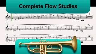 Complete Cichowicz Play Along for Trumpet  Flow Studies I