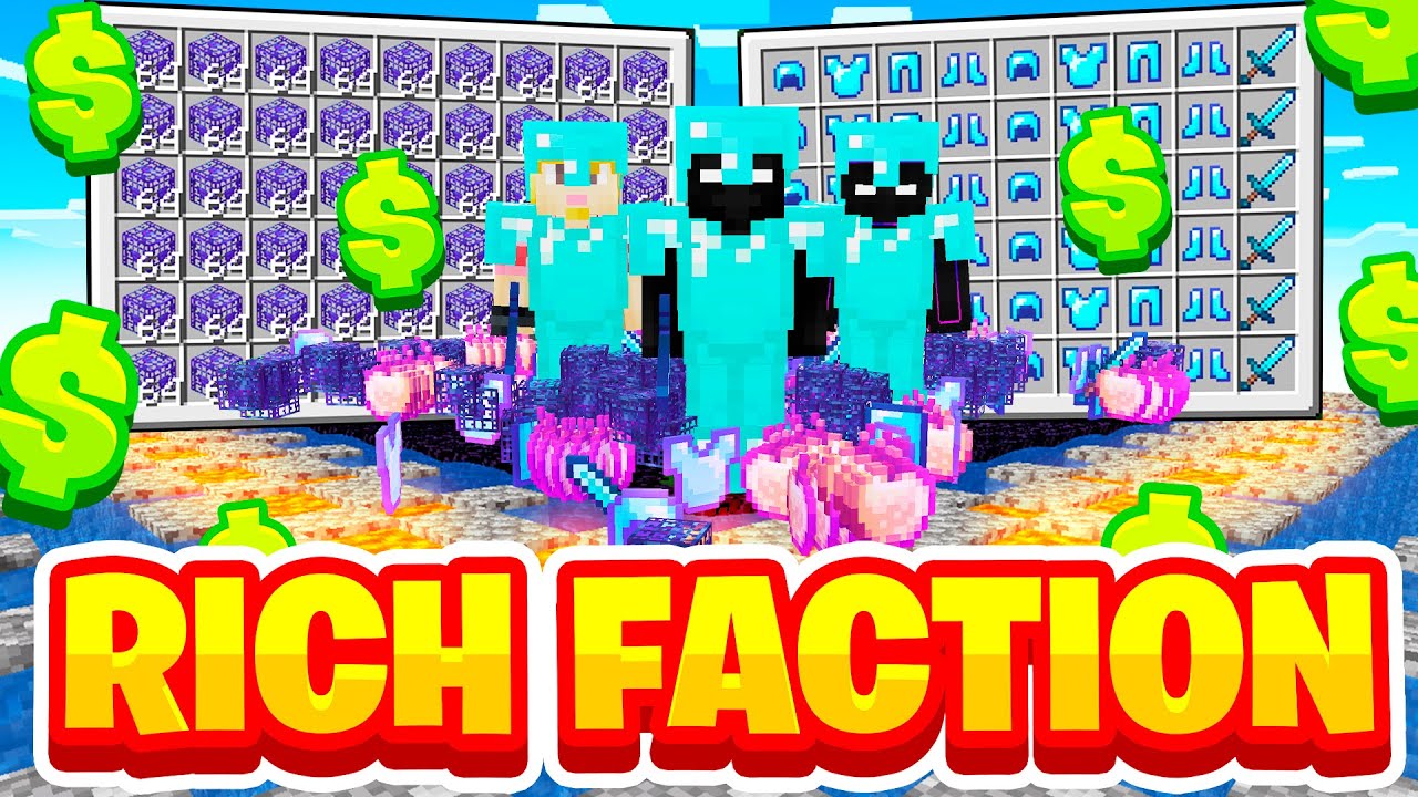 MY MINECRAFT FACTION IS *DOMINATING* THE ENTIRE SERVER..! (F-TOP 1)