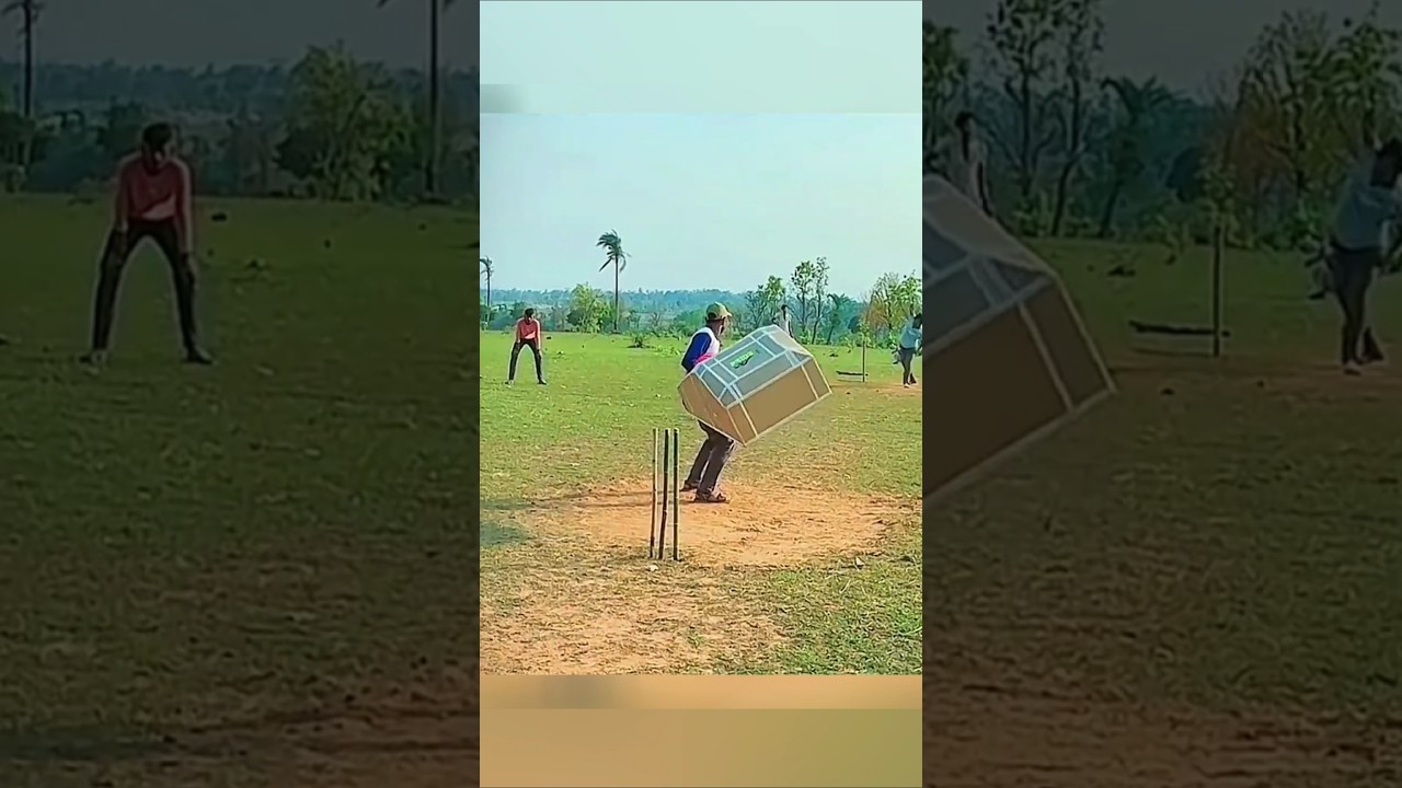 Cricket mein desi jugad Part 11 #cricket #shorts