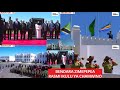 BENDERA TATU RASMI ZIKIPANDISHWA CHAMWINO IKULU MBELE YA RAISI SAMIA SULUHU HASSAN BENDERA TATU RASMI ZIKIPANDISHWA CHAMWINO IKULU MBELE YA RAISI SAMIA SULUHU HASSAN