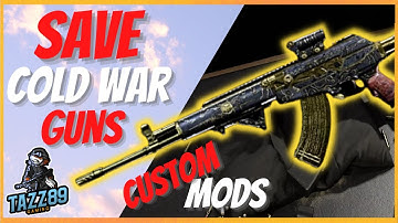 How To Save COLD WAR Guns | How To Name Cold War Guns | How To Change Loadout in Warzone