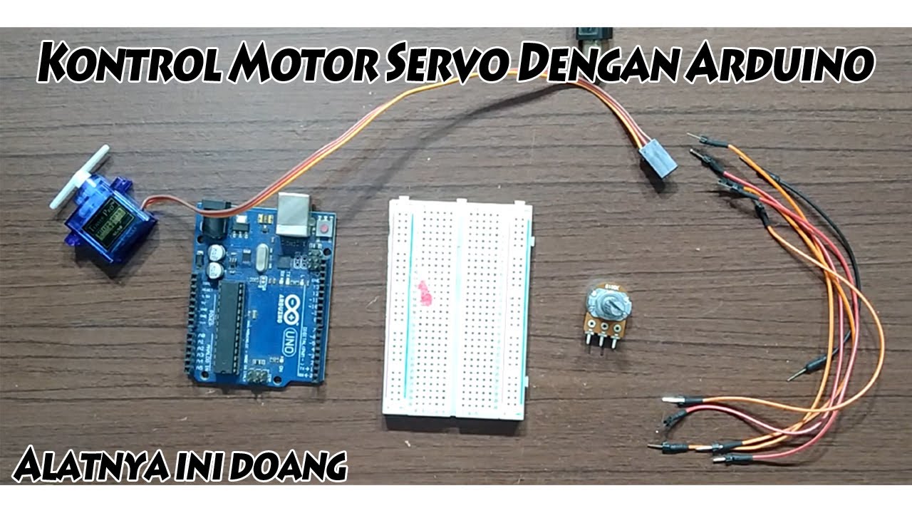 Kontrol Motor Servo Dengan Arduino - YouTube