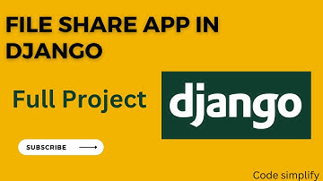 Share My File Full Django Project | File Share app | Python
