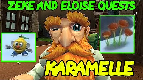 Wizard101: Karamelle Zeke & Eloise Quests (Lemon-heads & Peanut Butter Cups)
