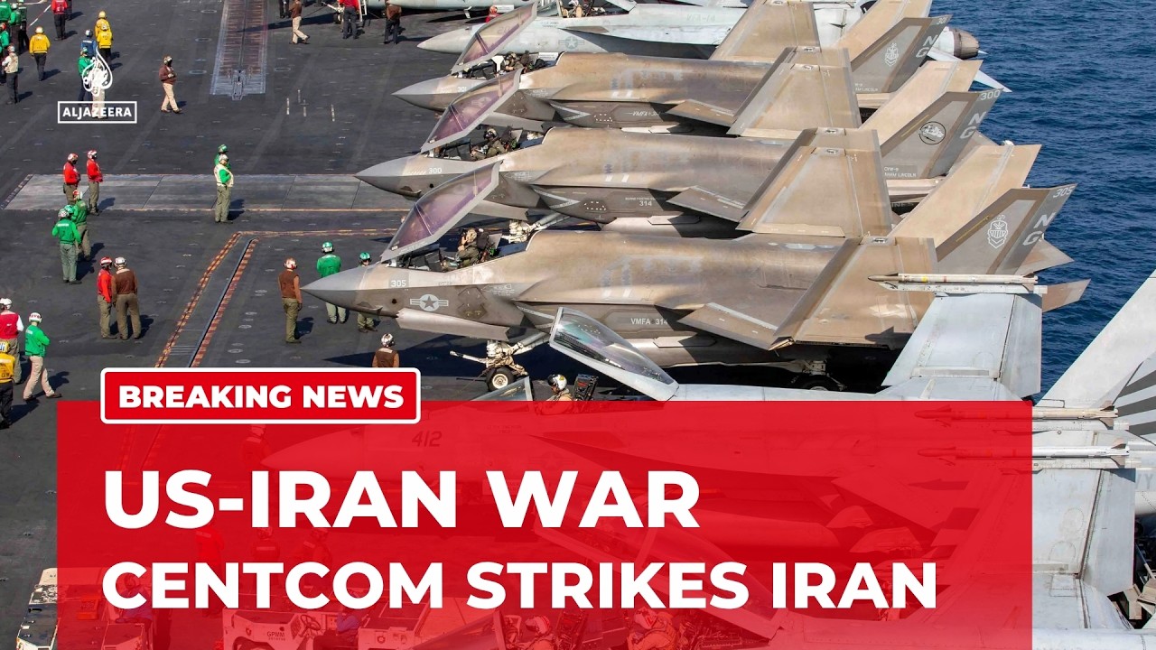 US CENTCOM says it launched strikes on Iran following the downing of a helicopter