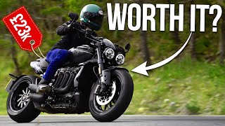 Triumph Rocket 3 Storm Review: The Best Value Motorcycle In The World (Sort Of) by Visordown Motorcycle Videos 21,389 views 11 days ago 9 minutes, 50 seconds