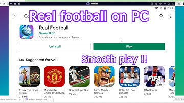 Real football on PC  - How to download & play RealFootball on Windows/ Laptop Smooth
