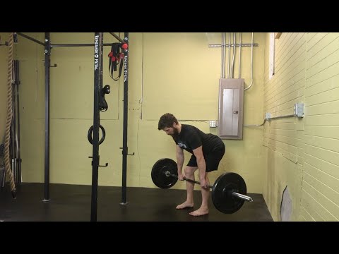 How to do a Barbell Romanian Deadlift - YouTube