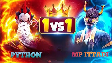 1V1 FREESTYLE CUSTOM GAMEPLAY WITH DANGER PLAYER || FREE FIRE 💀