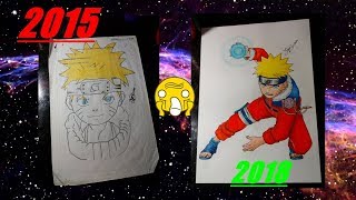 Minha evolução como desenhista (2015)-(2018)