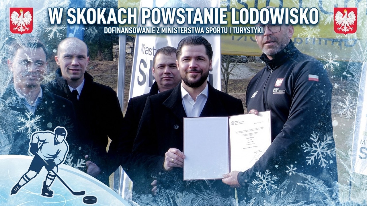 W Skokach powstanie lodowisko za blisko 10 milionów