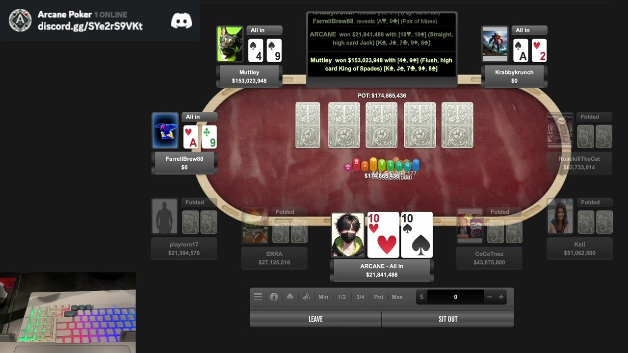 All-In Pre-Flop for $174 MILLION - Torn City Poker