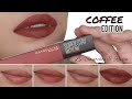 MAYBELLINE SUPERSTAY MATTE INK COFFEE EDITION | Lip Swatches & Review