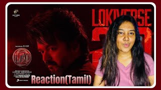 Leo-Lokiverse 2.0 theme Video REACTION🔥| Tamil| Thalapathy Vijay| Lokesh kangaraj| Anirudh