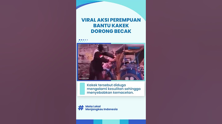 Viral Aksi Heroik Perempuan Bantu Seorang Kakek Dorong Becak di Tanjakan, Tuai Banyak Pujian