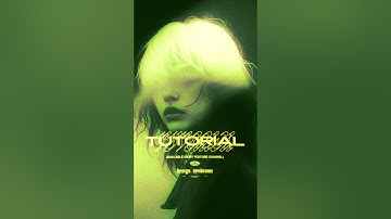 Film burn noise effect adobe photoshop / graphic design / tutorial