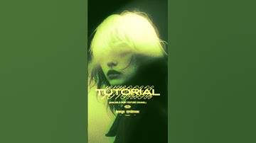 Film burn noise effect adobe photoshop / graphic design / tutorial
