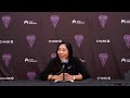 Natalie Nakase On Golden State Valkyries Loss at Phoenix Mercury | August 22, 2025