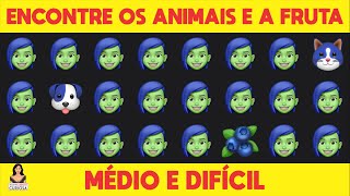 ENCONTRE O EMOJI EM 30 SEGUNDOS - NÍVEL MÉDIO E DIFÍCIL [ IncrivelMente Curiosa ]