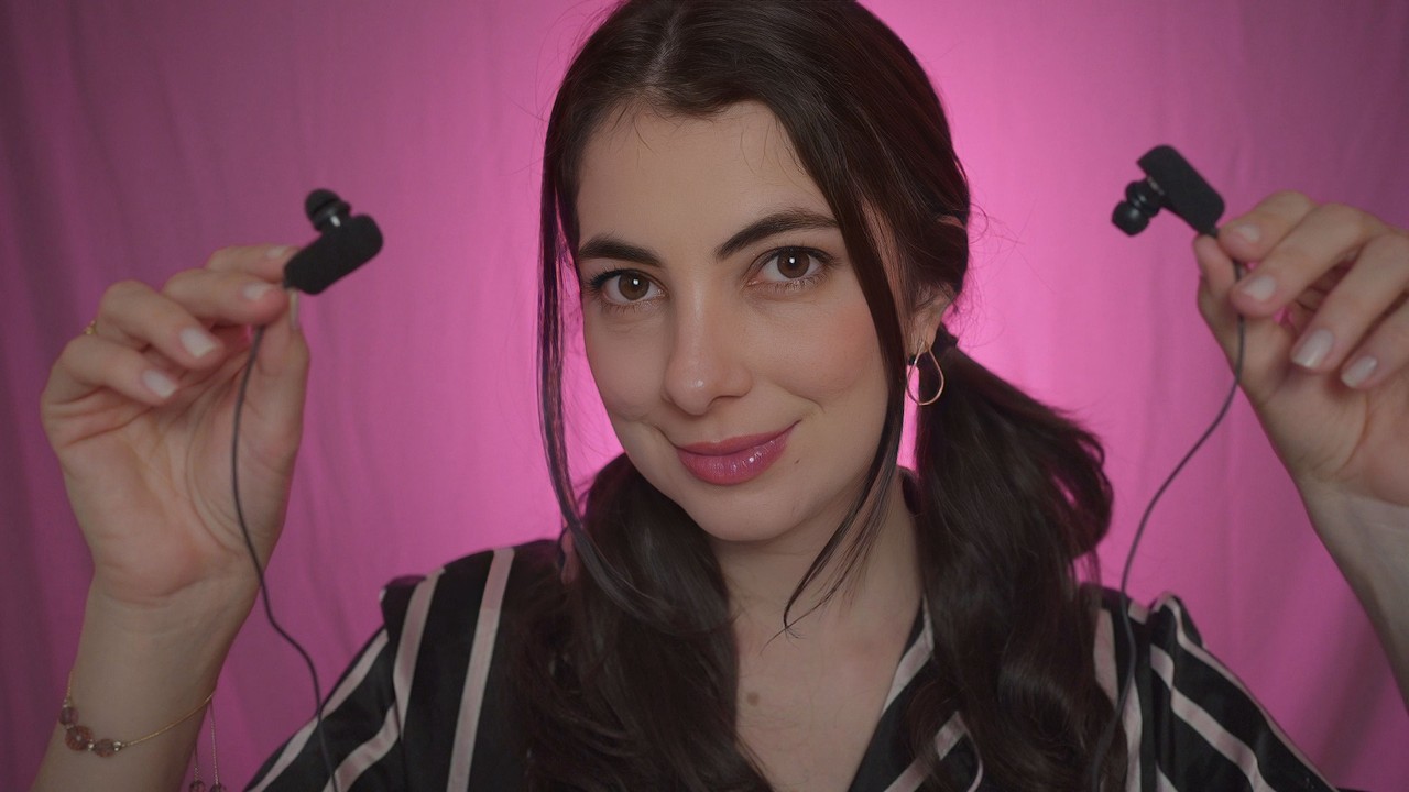 ASMR com fone microfone!