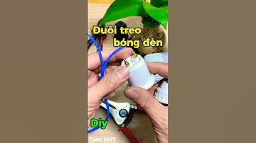 Gắn dây điện vào đuôi treo bóng đèn #meovatvathuthuat #trick #diy #Shorts #bongdenled