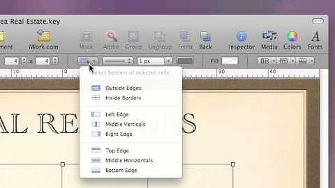 Keynote09: A06 Create and Edit a Table CC