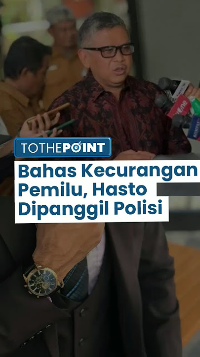 Hasto akan Penuhi Panggilan Polda Metro Jaya, Buntut Bahas Dugaan Praktik Curang Pemilu 2024