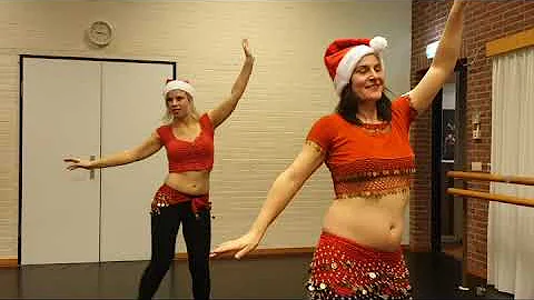 Merry Christmas from Naomi's Bellydance - group Heerenveen