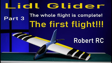LIDL TURBO GLIDER Part 3 The first flight!!! @robert_s_photographer   The whole flight is complete!