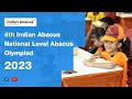 4th indian abacus national level abacus olympiad 2023 live