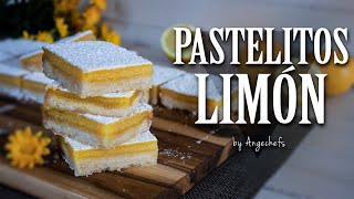 Pastelitos de Limón (Lemon Bars) · Receta Fácil y Rápida