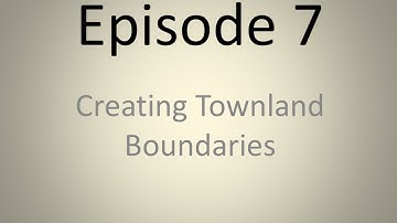 Episode 7 - Creating Townland Boundaries in JOSM