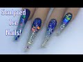 Sculptured Ice Nails | Acrylic Nails | Nail Sugar
