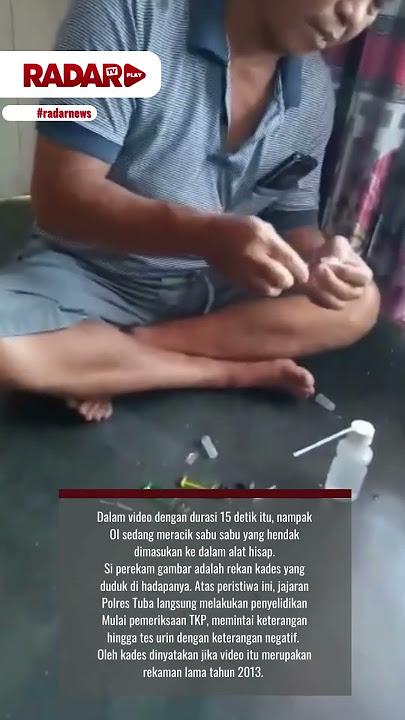Di Lampung Viral..! Video Kades Nyabu #shorts