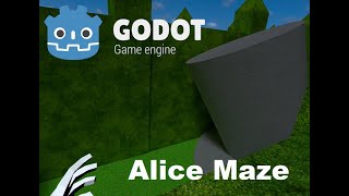 Alice Maze - Godot VR Demo Game screenshot 2