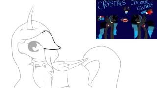 Mlp speed paint~AT with demongirlstiles1