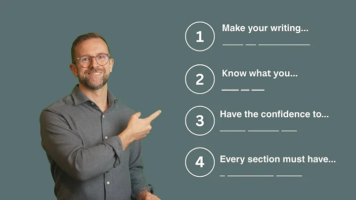 Improve your PhD writing with these 4 simple tips