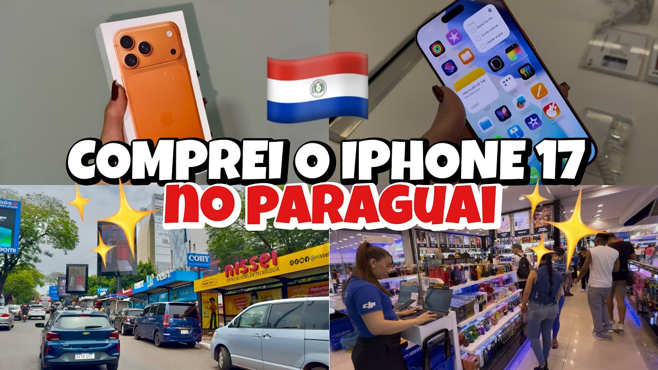 VLOG| indo comprar meu celular | iphone 17 pro max🧡✨