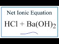 Ionic Reactions and Equations