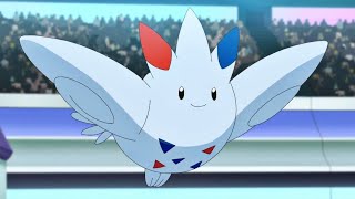 Pikachu Vs Togekiss Sub - Ash Vs Cynthia - Pokémon Journeys The Series