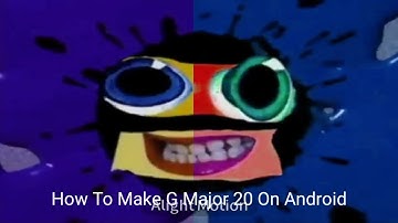 How To Make G Major 20 On Android