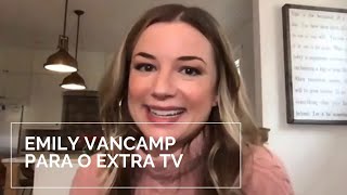 Emily VanCamp para o Extra TV