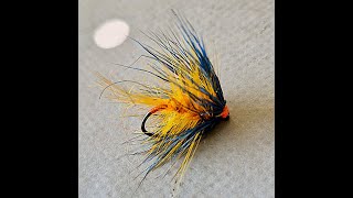 Tying a Golden Olive Bumble Variant with gamefishingireland