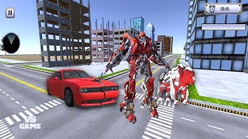 ALL TRANSFORMATIONS - Tiger Robot Transforming Games : Robot Car Games Android Gameplay