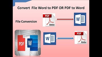 Convert  file PDF to word video //  convert word to PDF  video