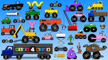 100 Vehicles with Timmy Uppet